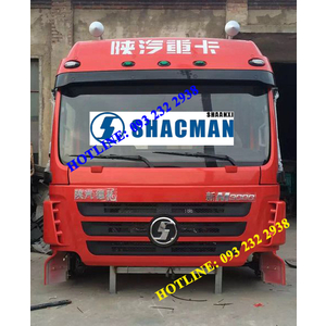 Bán cabin xe SHACMAN M3000, Cabin xe SHACMAN nóc cao 2 giường nằm, cabin đầu kéo, xe thùng, xe ben..