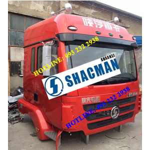 Bán cabin xe SHACMAN M3000, Cabin xe SHACMAN nóc cao 2 giường nằm, cabin đầu kéo, xe thùng, xe ben..