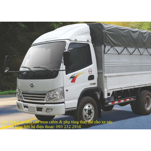 Bán cabin thay thế cho xe thùng Cuulong Cửu Long TMT các loại 1,25 1,5 2,5 5 6 8 10 tấn...