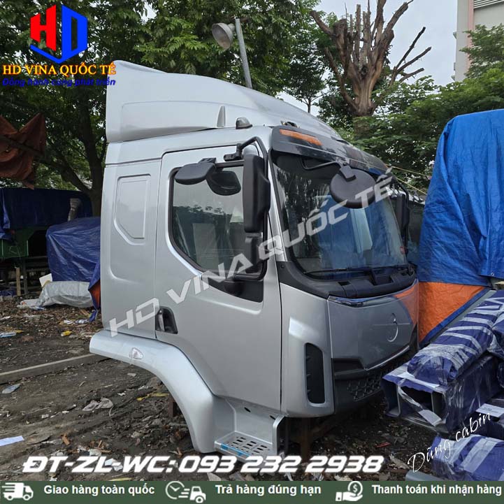 Bán cabin tổng thành thay thế cho xe tải thùng Chenglong M3