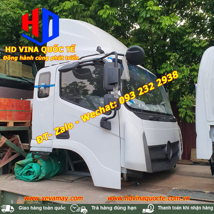 Bán cabin xe tải thùng Thaco Foton Auman C160 C240