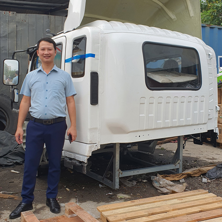 Bán cabin xe tải thùng Thaco Foton Auman C160 C240