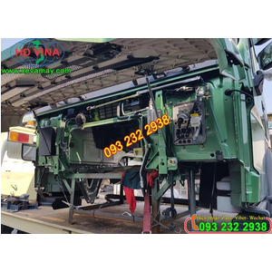Bán cabin xe ben 4 chân Howo đời mới, kính điện, ghế hơi, giá tốt nhất