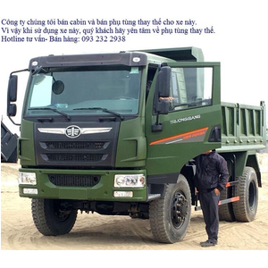 Bán cabin xe ben Trường Giang 8,5 tấn, Faw Truong Giang 8,5 tấn giá tốt nhất