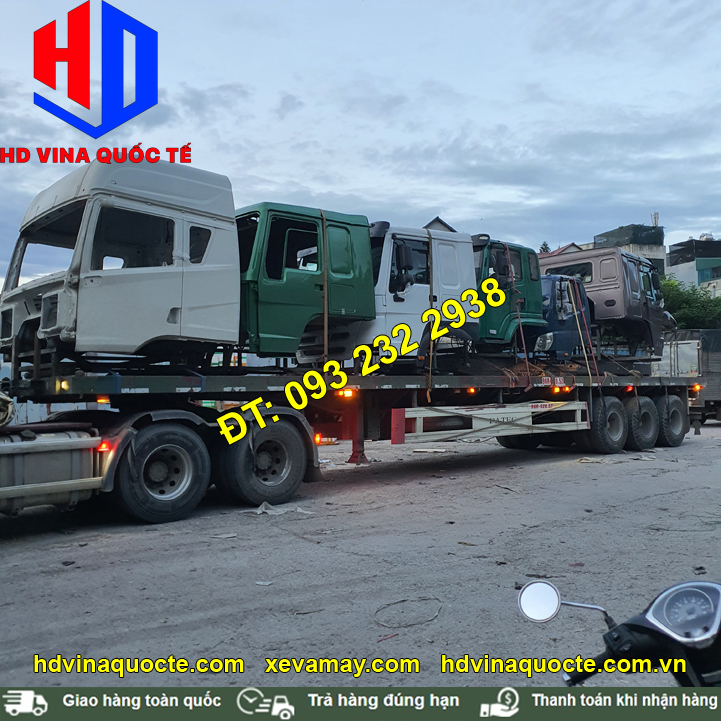 bán cabin xe ben CUULONG TMT 6 7 8 tấn 1 2 cầu