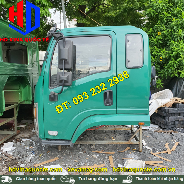 bán cabin xe ben CUULONG TMT 6 7 8 tấn 1 2 cầu