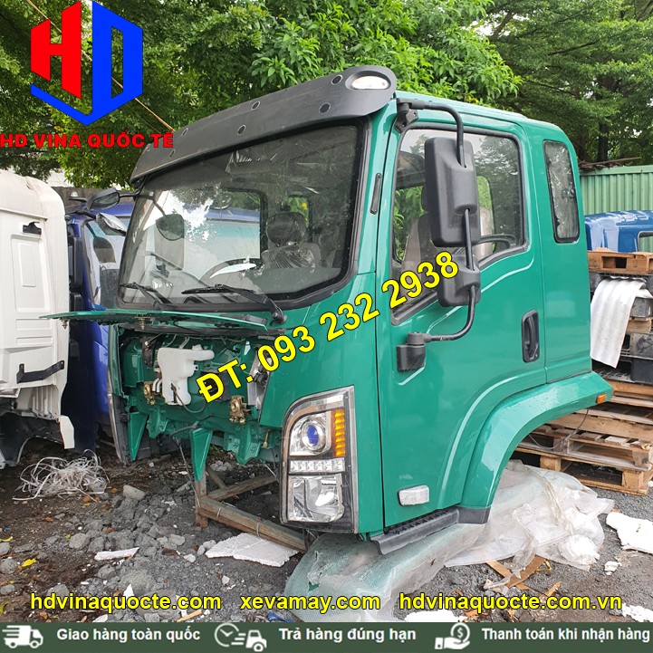bán cabin xe ben CUULONG TMT 6 7 8 tấn 1 2 cầu