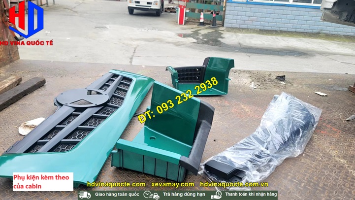 bán cabin xe ben CUULONG TMT 6 7 8 tấn 1 2 cầu