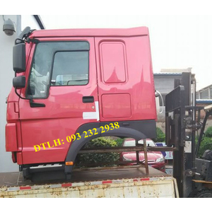 Bán cabin xe ben 3 chân 4 chân Howo đầu kéo mooc ben cabin Howo HW76 giá tốt nhất