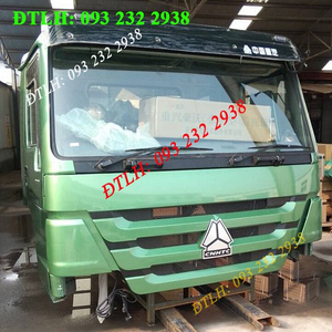 BÁN CABIN ĐƠN XE BEN HOWO KHÔNG CÓ GIƯỜNG NẰM, HOWO 336, HOWO 371, CABIN ĐƠN GIÁ TỐT NHẤT