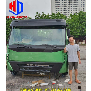 Bán cabin xe ben 3 chân 4 chân Howo 380 Ps cabin V7G đời mới