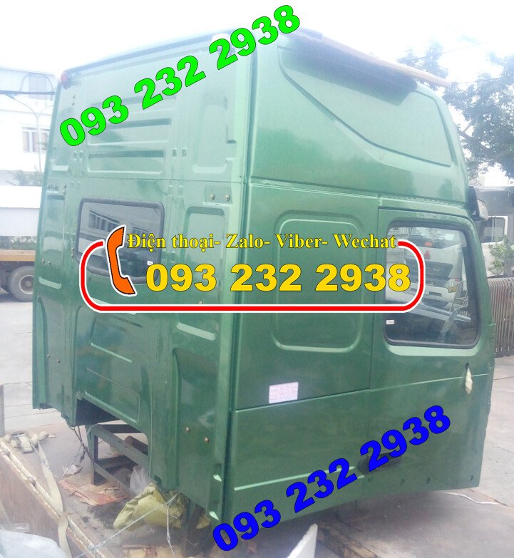 Bán cabin xe đầu kéo 2 cầu Howo A7, bán cabin xe đầu kéo 1 cầu Howo A7, bán cabin xe Howo A7, T7H...
