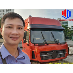 Bán cabin xe đầu kéo, tải thùng, xe ben Dongfeng nóc cao, màu đỏ, màu vàng và các màu khác