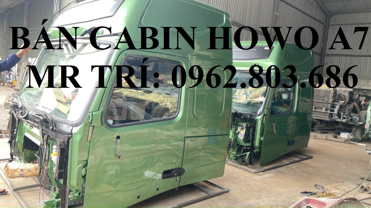 BÁN CABIN XE ĐẦU KÉO HOWO A7 TỔNG THÀNH MẦU XANH TẠI HÀI NỘI VÀ SÀI GÒN