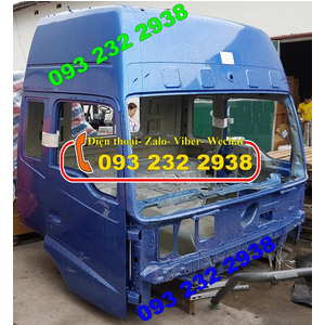 Bán cabin mộc xe đầu kéo 2 cầu THACO AUMAN FV380 , cabin thay thế cho xe đầu kéo THACO FOTON AUMAN