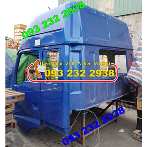 Bán cabin mộc xe đầu kéo 2 cầu THACO AUMAN FV380 , cabin thay thế cho xe đầu kéo THACO FOTON AUMAN