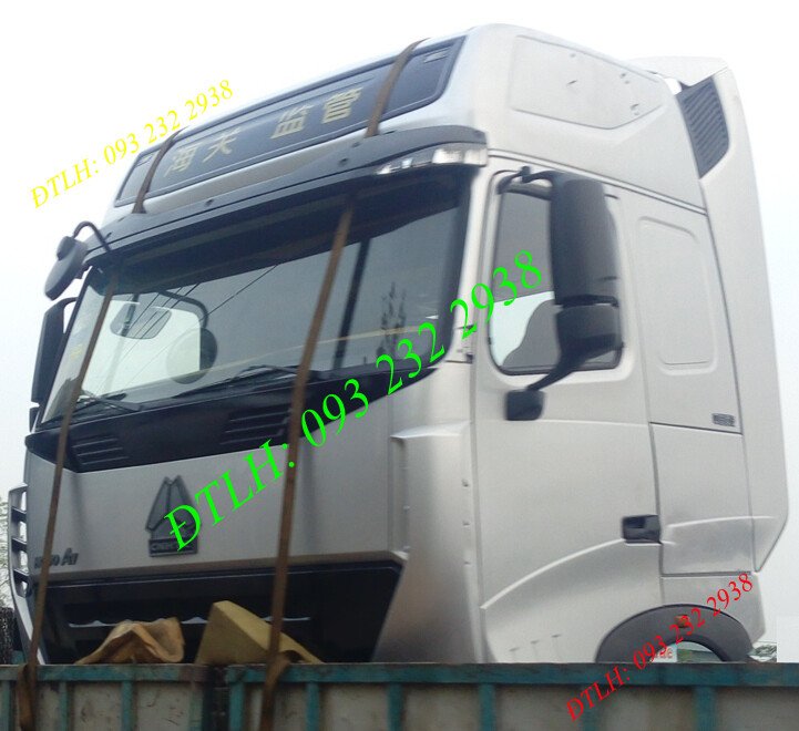 Bán cabin xe Howo A7 cũ. Đầu kéo, xe ben, xe thùng, trộn bê tông,... 340, 371, 375, 380, 420 Ps.....