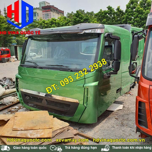 Bán cabin xe Howo A7 nóc thấp, bán cabin xe đầu kéo, xe thùng, xe ben, xe trộn bê tông Howo A7 nóc thấp