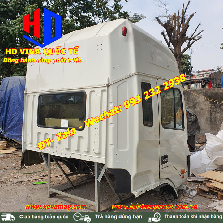 Bán cabin xe tải thùng, đầu kéo JAC K5 nóc cao