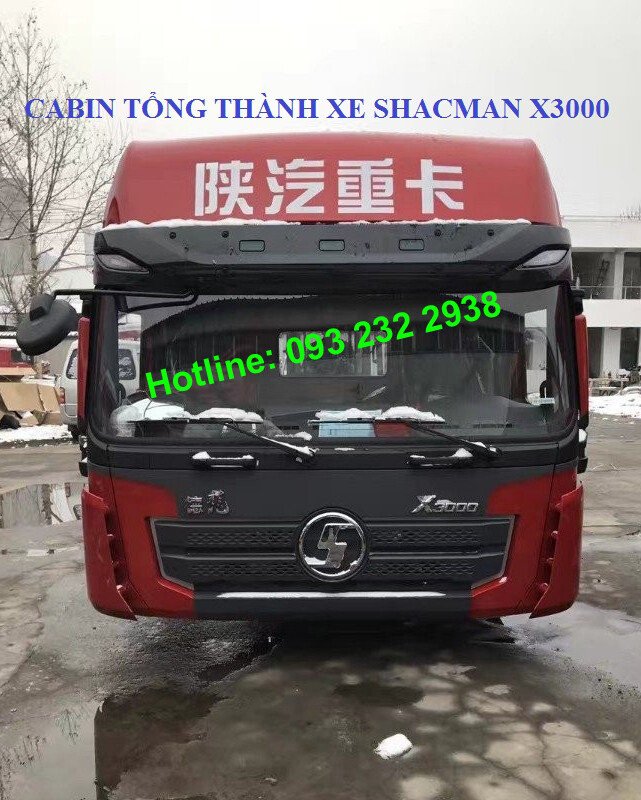 Bán cabin xe SHACMAN X3000, Bán cabin xe thùng, xe ben, xe đầu kéo, xe tải SHACMAN X3000 giá tốt