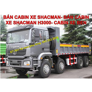 Bán cabin xe tải SHACMAN H3000, bán cabin xe đầu kéo, xe ben, trộn bê tông, chuyên dụng SHACMANH3000