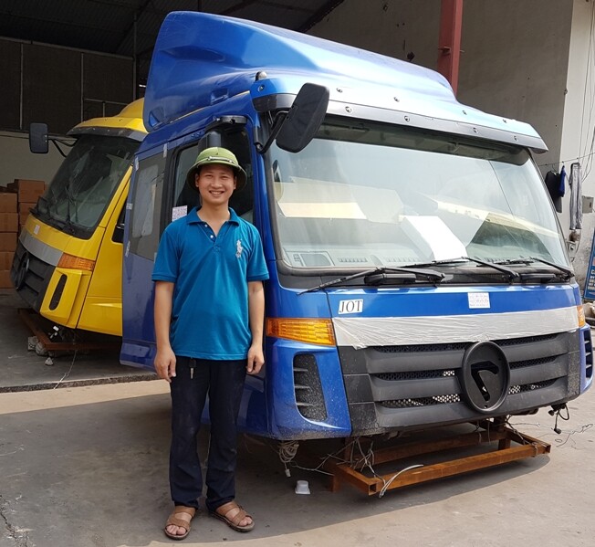 Bán cabin xe tải Thaco Auman 4 chân, 5 chân, bán cabin xe tải Thaco Foton Auman Các Loại