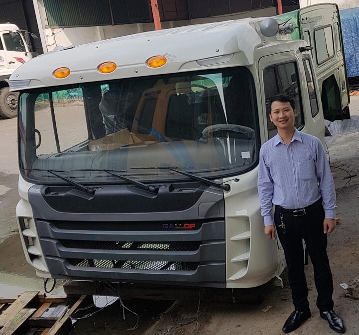 BÁN CABIN XE TẢI THÙNG JAC GALLOP, BÁN CABIN XE JAC GALLOP