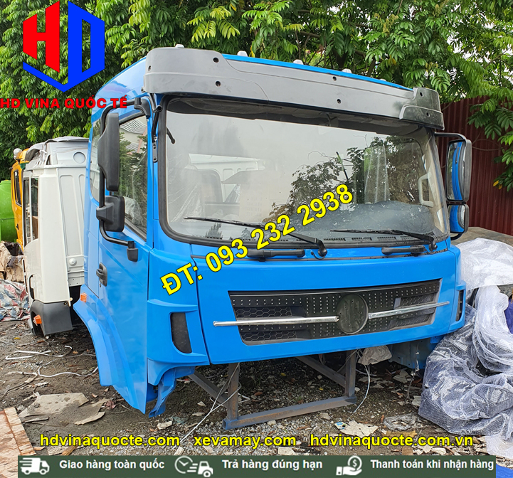 Bán cabin xe tải thùng Dongfeng Trường Giang 7 7,5 8 9 tấn giá tốt
