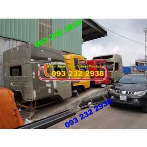 Bán cabin xe trộn bê tông Dongfeng Chenglong Haiau, cabin xe tải ben, xe thùng, xe trộn bê tông...