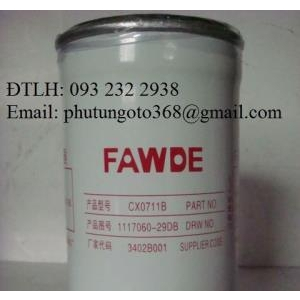 Bán các loại lọc xe FAW Lọc dầu, Lọc nhiên liệu, Lọc tách nước, Lọc gió... xe Faw