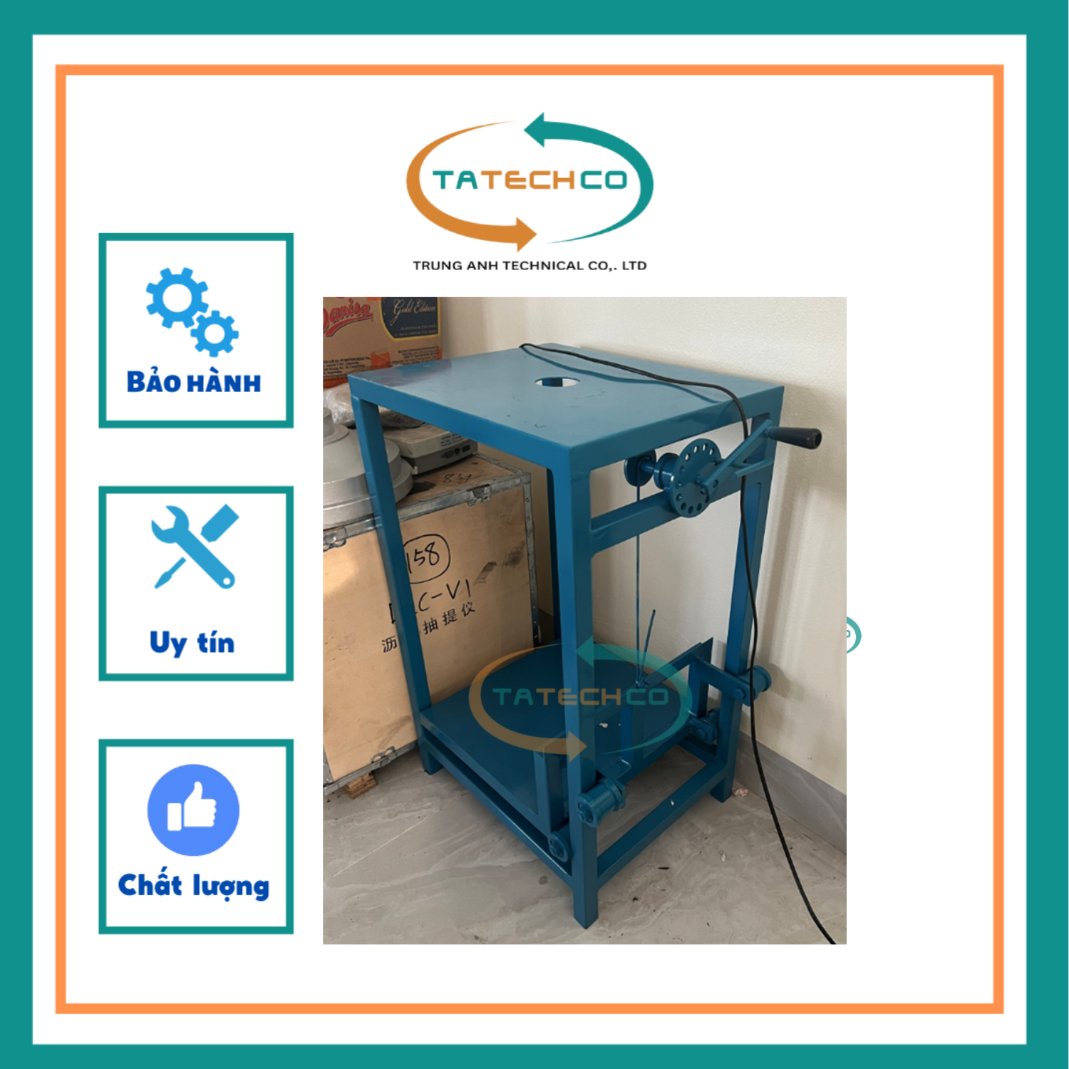 BÀN CÂN THUỶ TĨNH – loại có tay quay nâng hạ