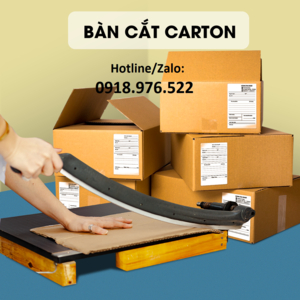 Bàn Cắt thùng Carton 60cm