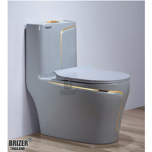 Bồn Cầu Một Khối BRIZER Công Nghệ Xã Xoáy Super Vortex BZ8012
