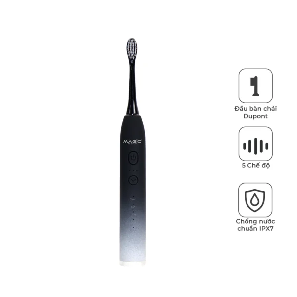 Bàn Chải Điện MAGIC B-20 Đen Ngọc Trai