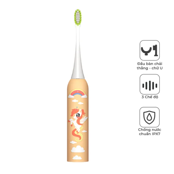 Bàn Chải Điện MAGIC KID-03 Vàng