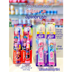 Bàn chải pin dành cho bé từ 3 tuổi trở lên 🇺🇸