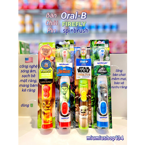 Bàn chải pin dành cho bé từ 3 tuổi trở lên 🇺🇸