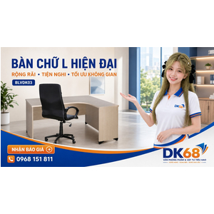 Bàn làm việc chữ L 1,4M – BLVDK03