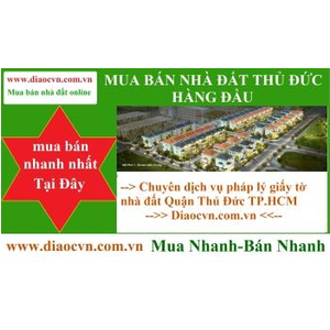 Bán Đất 2 MT Đường Ngay ĐH Luật,Nhà Thờ Fatima 5x27m P.HBC Q.TĐ Thổ Cư 100%