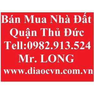 Bán Đất KDC Sông Đà 4.5x16m Thổ Cư 100% Sổ Riêng Đg nhựa 10m P.HBC Q.Thủ Đức