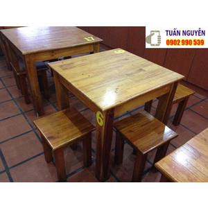 Bàn ghế bệt quán ăn