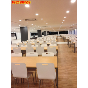 Bàn ghế căng tin