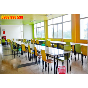 Bàn ghế căng tin giá rẻ