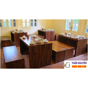 Bộ bàn ghế quán ăn cao cấp