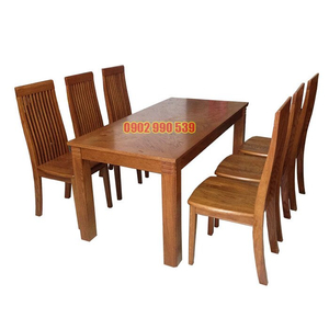 Bàn ghế ăn nhà hàng bằng gỗ