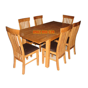 Mẫu bàn ghế gỗ nhà hàng