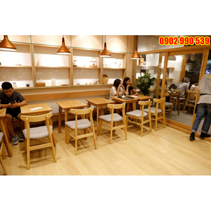 Bàn ghế quán trà sữa