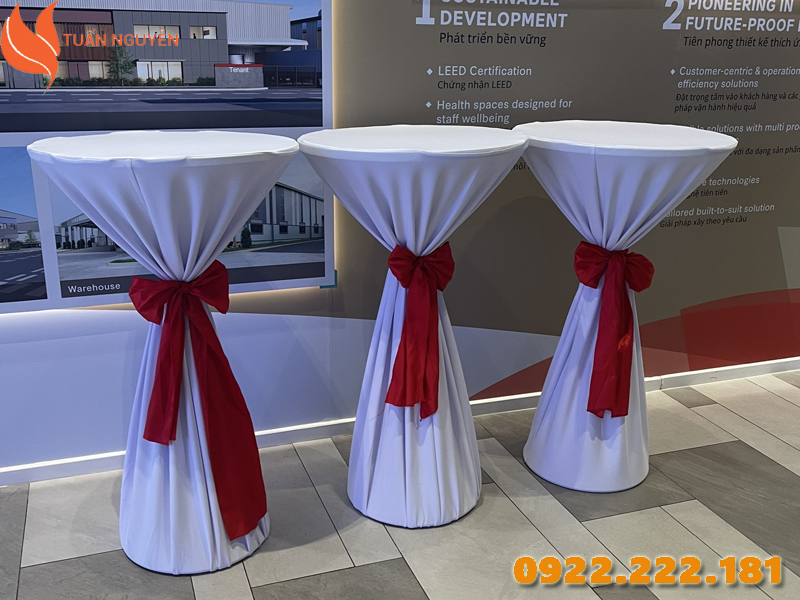 Cho thuê bàn ghế cocktail giá tốt