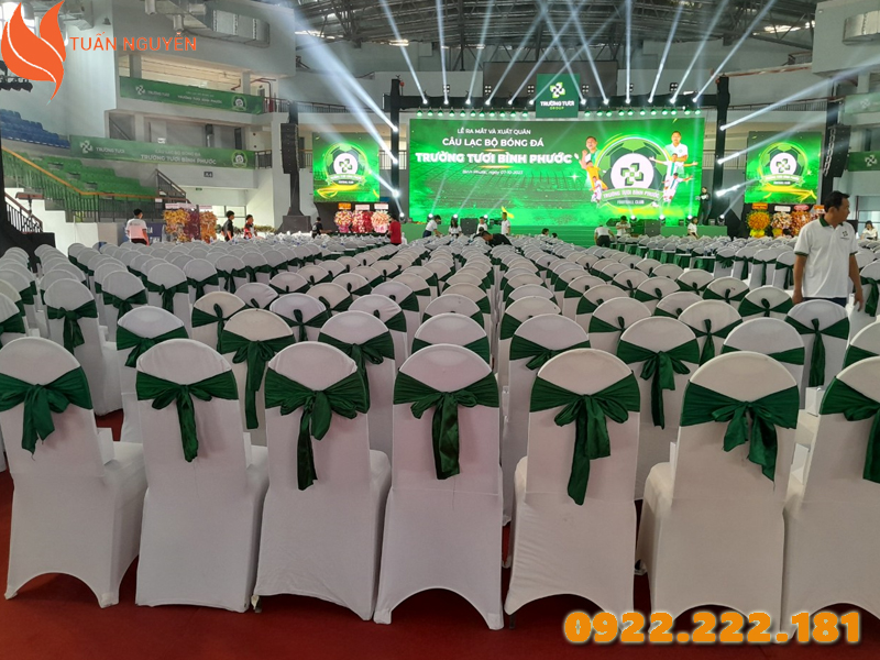 Cho thuê bàn ghế chén dĩa giá rẻ, chất lượng