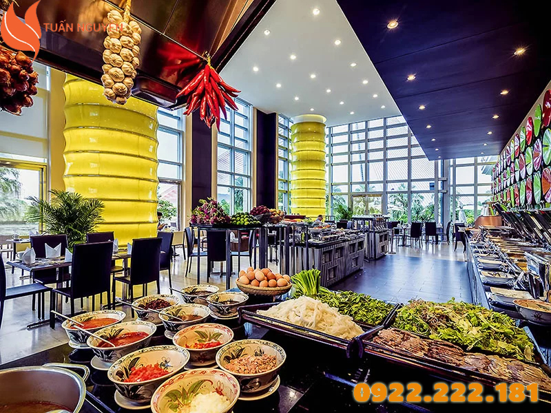 Cho thuê bàn ghế tiệc buffet giá rẻ - Tuấn Nguyễn